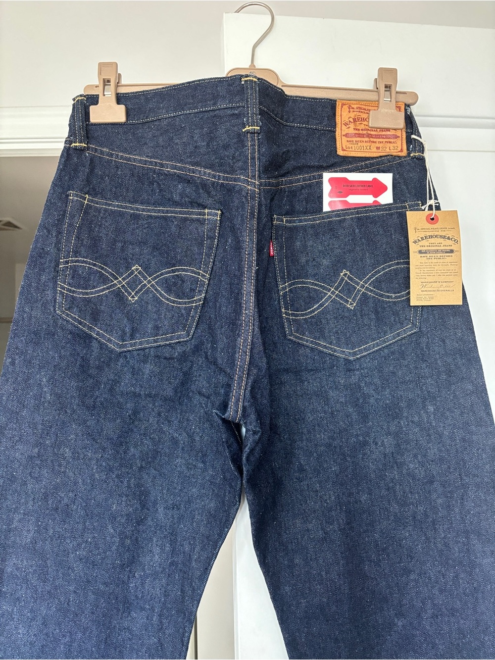 **SOLD** Warehouse & Co. Lot 1001XX (1000XX) "Dead Stock Blue" 1947 Model - Picture 2 of 6